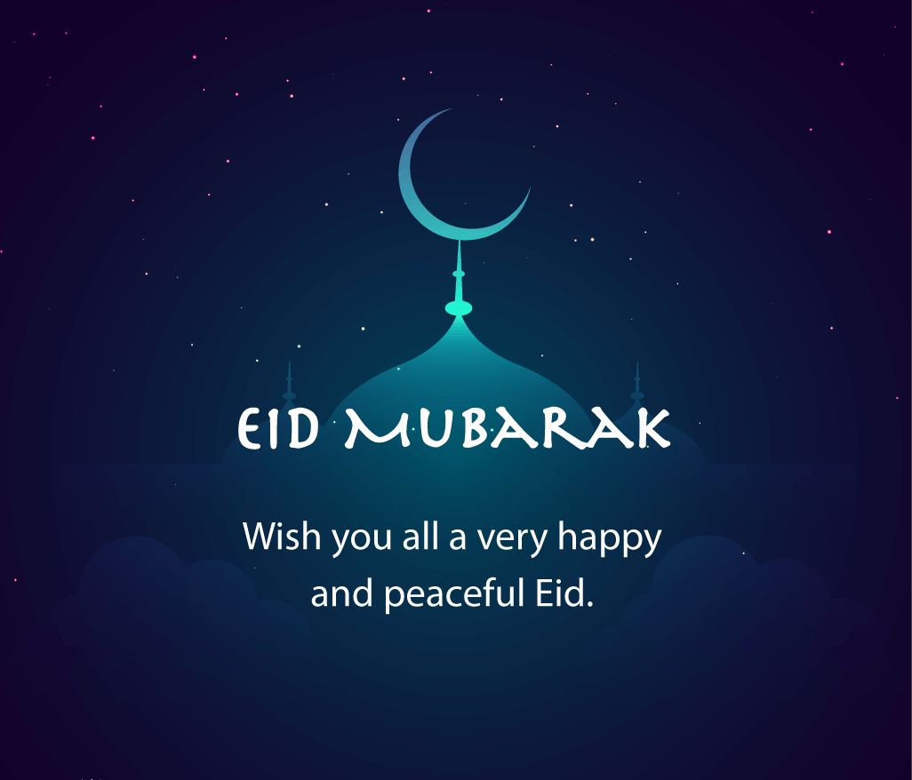 Wishing all a peaceful Eid Mubarak