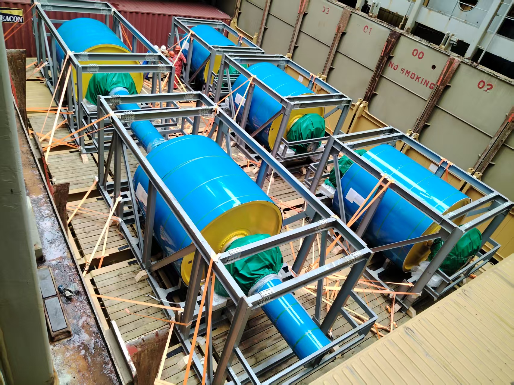 Precision and Partnership: Pulley Shipment Completed for Leading Mining Company